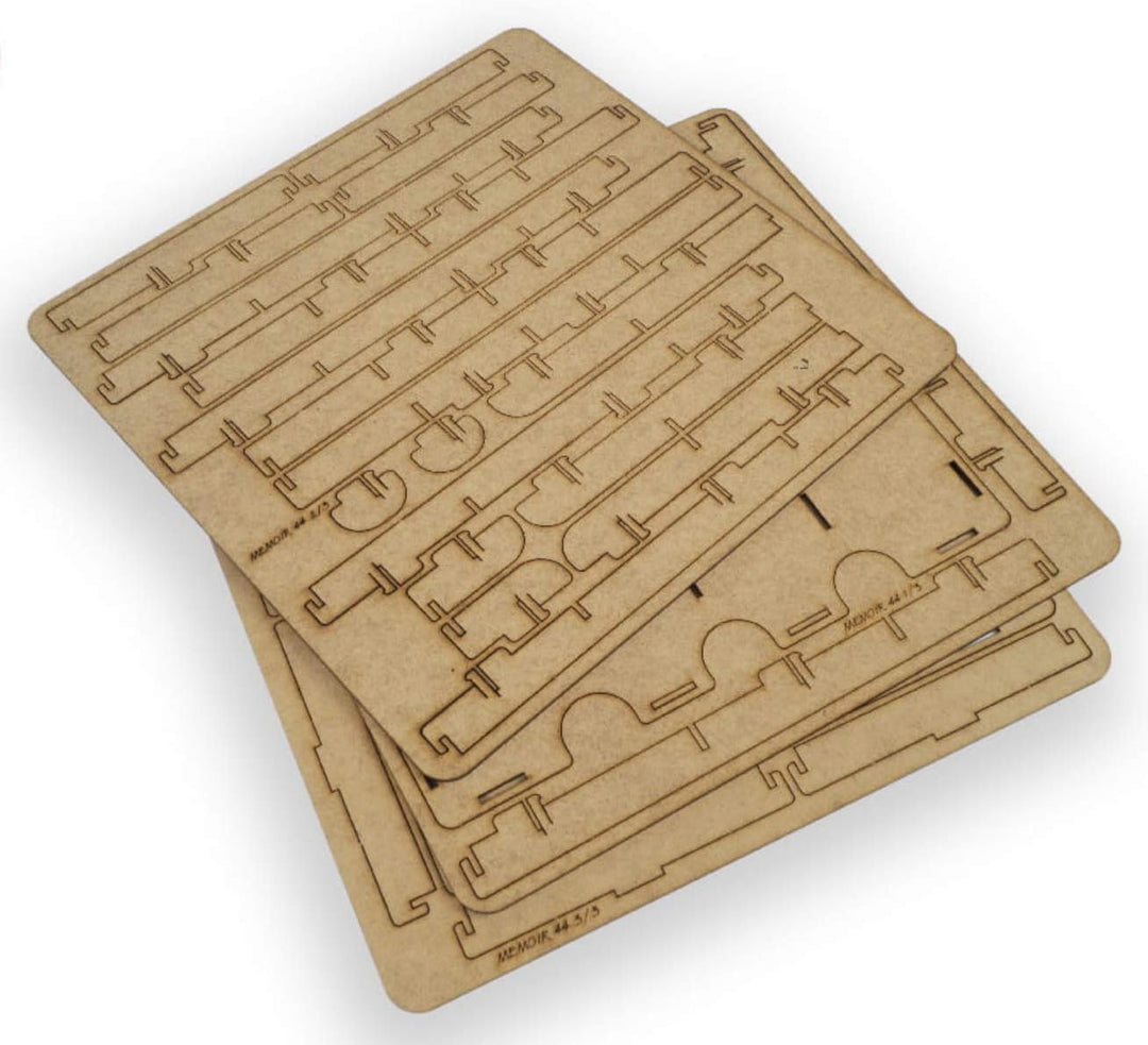 docsmagic.de Organizer Insert for Memoir 44 Box - Einsatz, Memoir 44