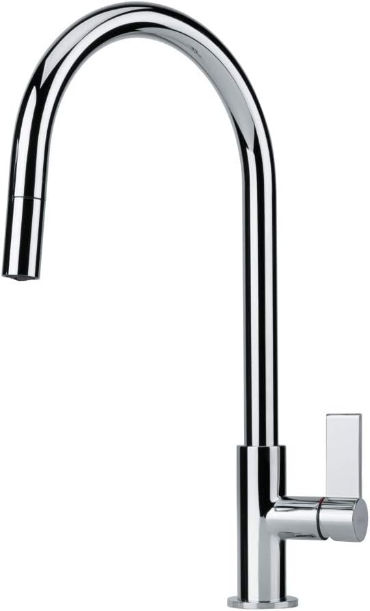 Franke Spültischbatterie mit Zugsauslauf Ambient Evo, Chrome, One Size, Chrome