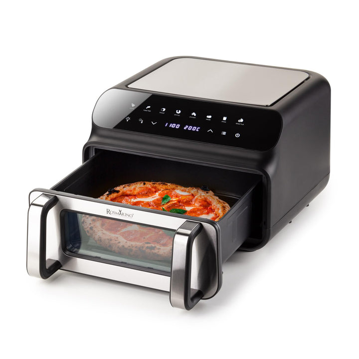 Rosmarino Infinity MasterPro Heissluftfritteuse Airfryer 10L - Multifunktion 5-in-1: Heissluftfritte