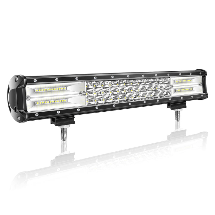 Willpower LED Arbeitsscheinwerfer Bar 18'' 46cm 252W LED Scheinwerfer 12V 24V Flutlicht Strahler Com