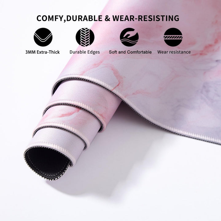 Schreibtischunterlage Mauspad, Mauspad XXXL 900 x 400mm, Mausunterlage Gross, Gaming Mouse Pad, Ausl