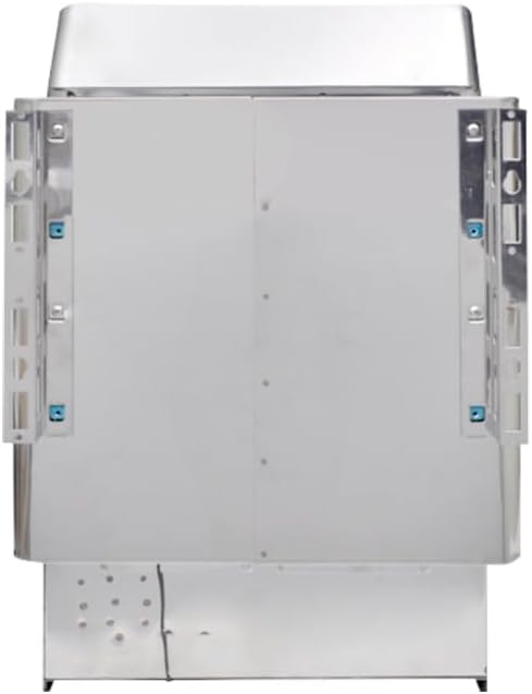 Thermolux Saunaofen 6 KW, Finnischer Elektro-Heizgerät Saunaheizung Gunmetal, Elektro-Sauna Heizgerä