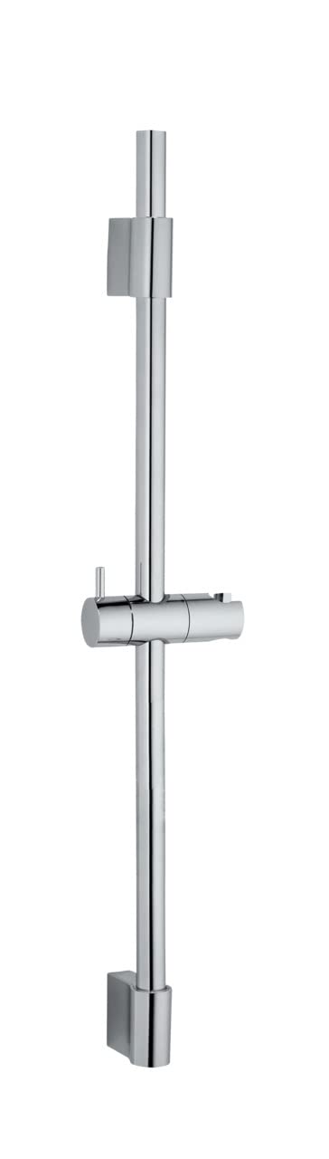 WENKO Duschstange Classic, Brausestange mit Halterung für Handbrausen Dusche oder Badewanne aus rost