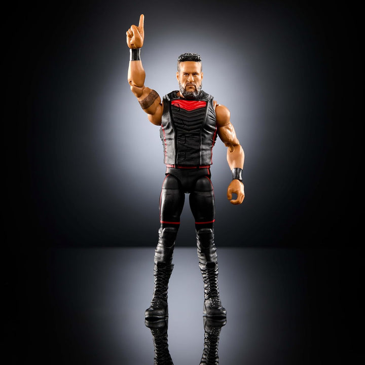 WWE Mattel Elite-Actionfigur & Zubehör, Serie #118, 15,2 cm grosses Sammlerstück Tama Tonga mit 25 G