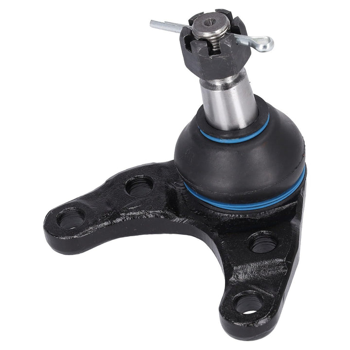 febi bilstein 42444 Traggelenk mit Kronenmutter, Splint, Sicherungsmuttern und Schrauben , 1 Stück