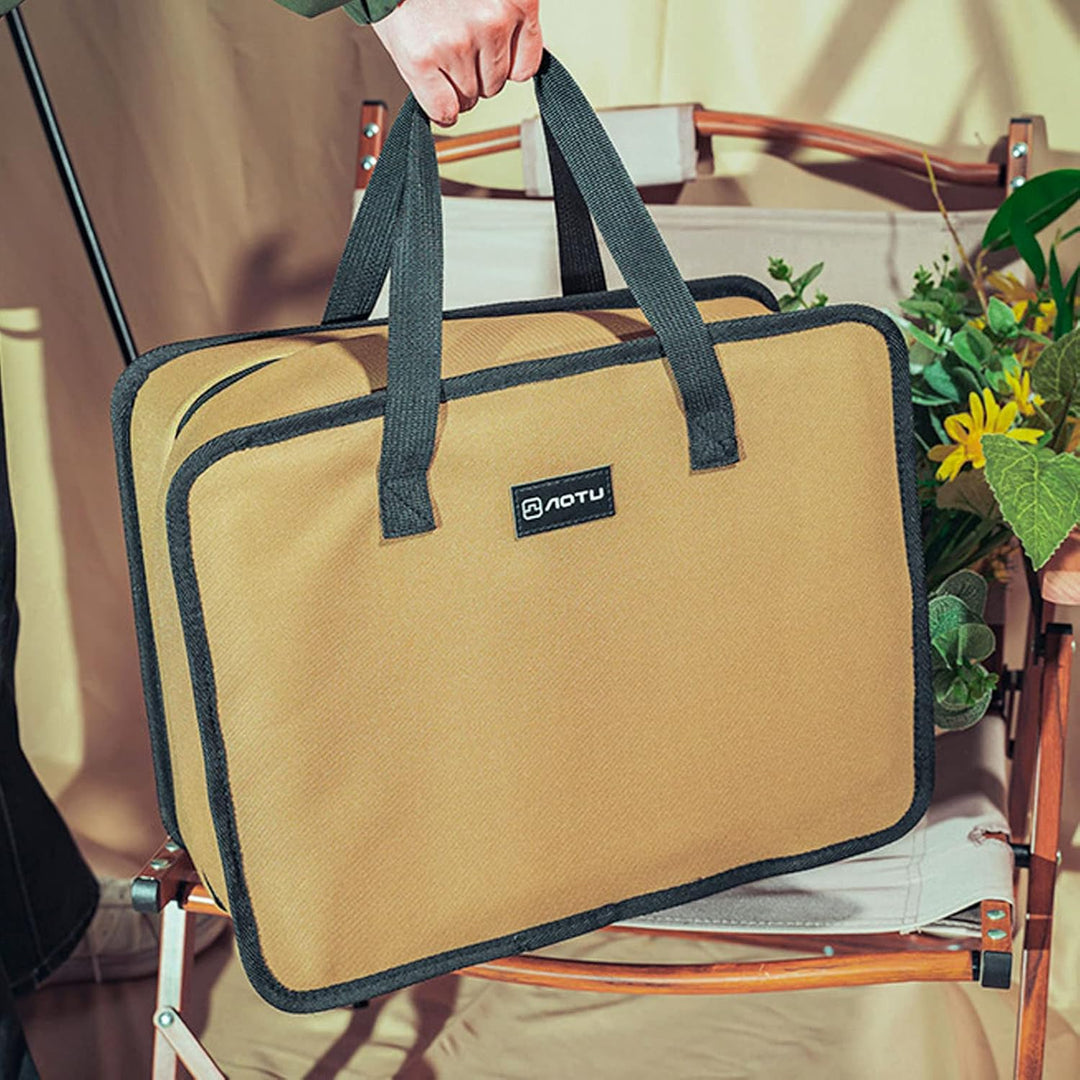 Tragetasche Für Campingkocher, Aufbewahrungstasche Für Campingkocher, Tragbar, 600D Oxford-Stoff, Ve