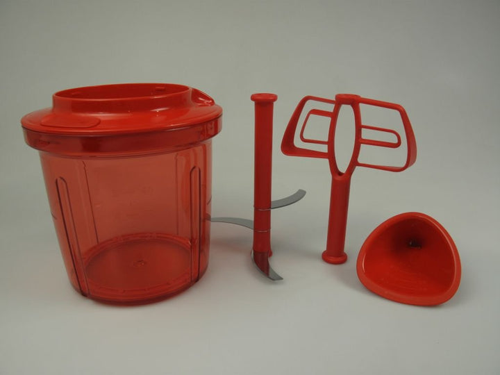 TUPPERWARE Chef ERWEITERUNG Extra-Chef 1,35 L rot Chef in Einem zerkleinern 17579