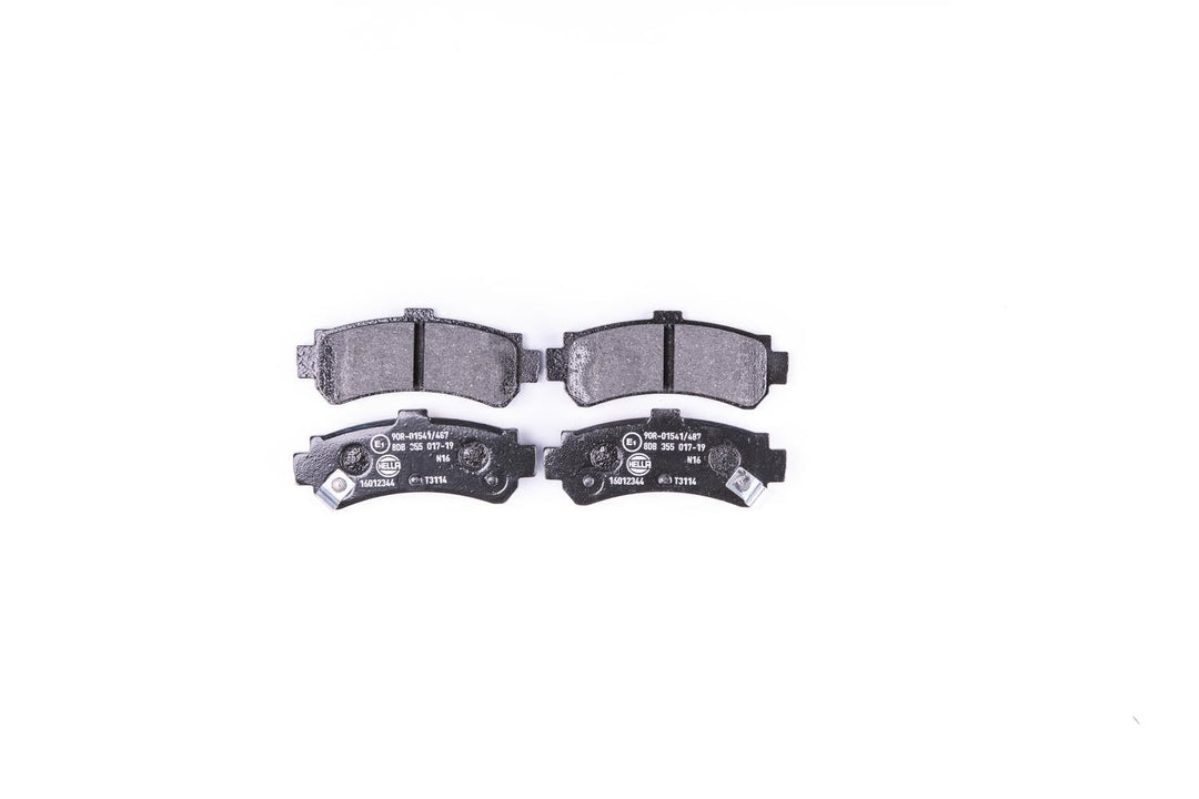 HELLA PAGID 8DB 355 017-191 Bremsbelagsatz - T3114 - Dicke/Stärke: 15mm - Bremssystem: Akebono - mit