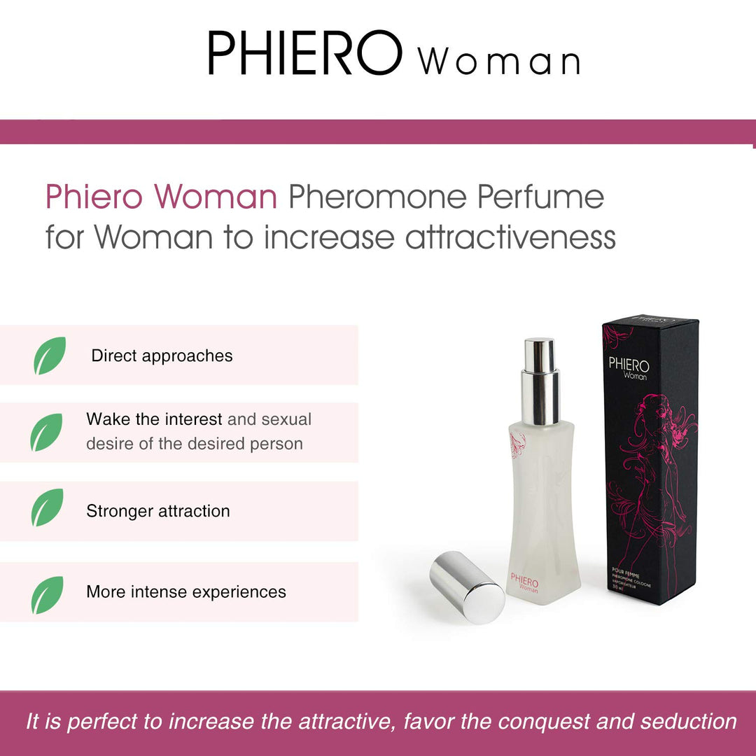 3 Phiero Woman Parfum mit Lockstoffen für Frauen