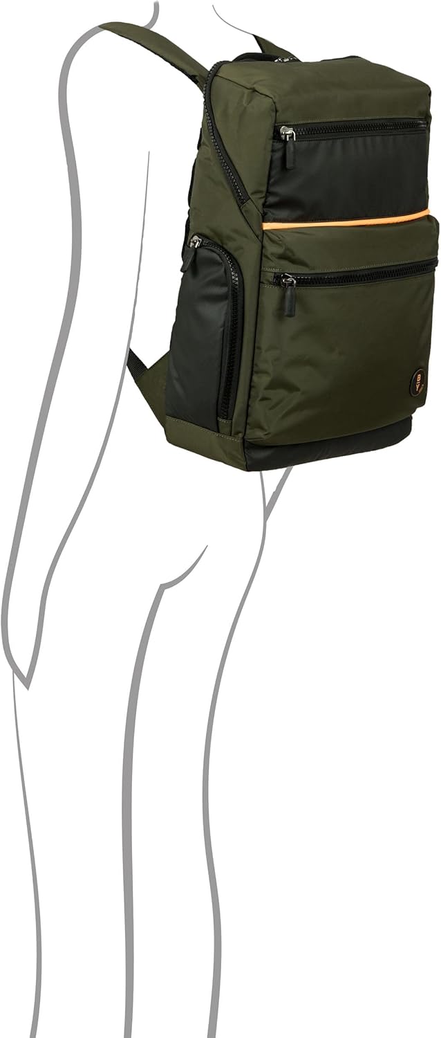 Bric's Grosser Rucksack business B Y Einheitsgrösse Olive, Einheitsgrösse Olive