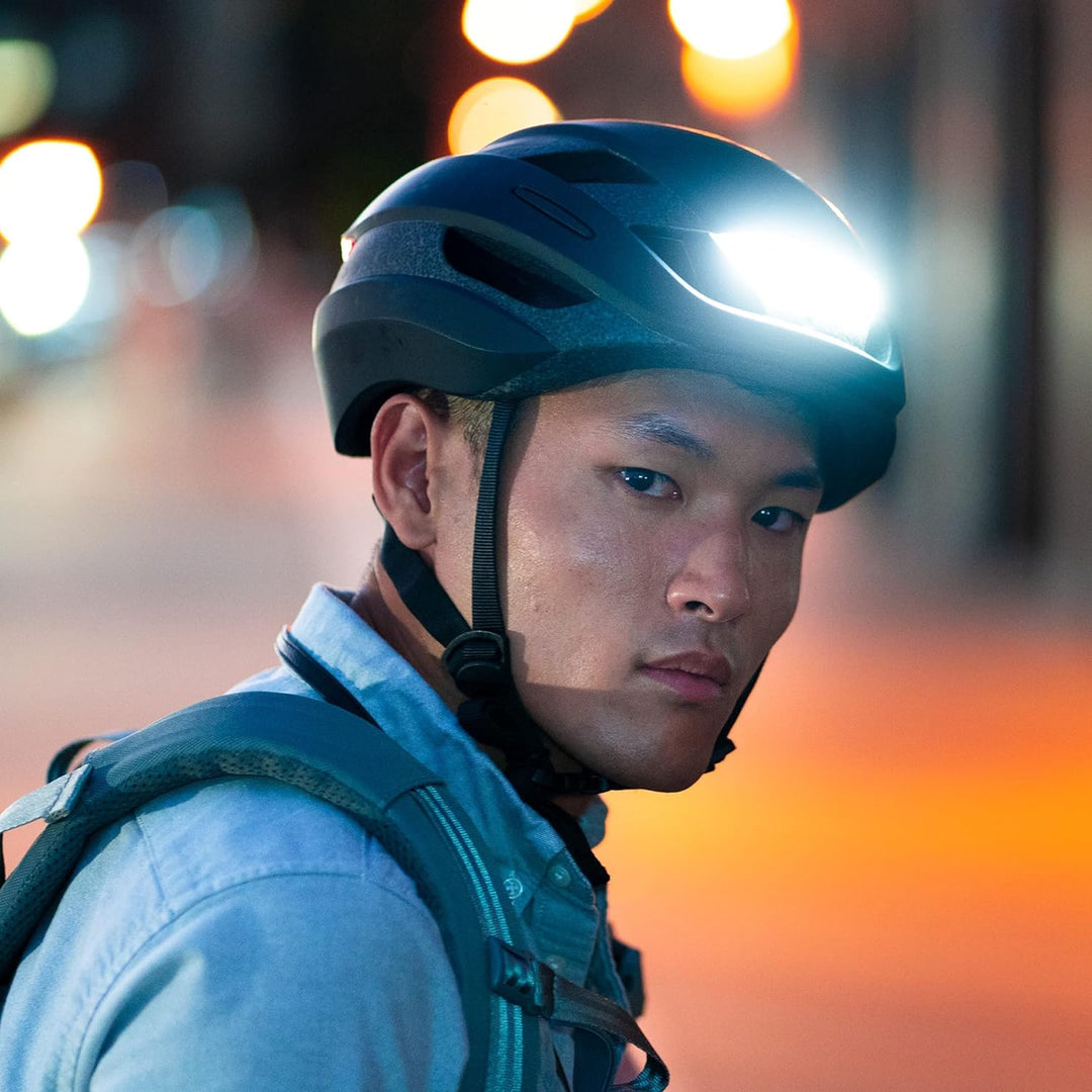 Lumos Ultra MIPS+ LED Fahrradhelm - ash Grey M/L, M/L
