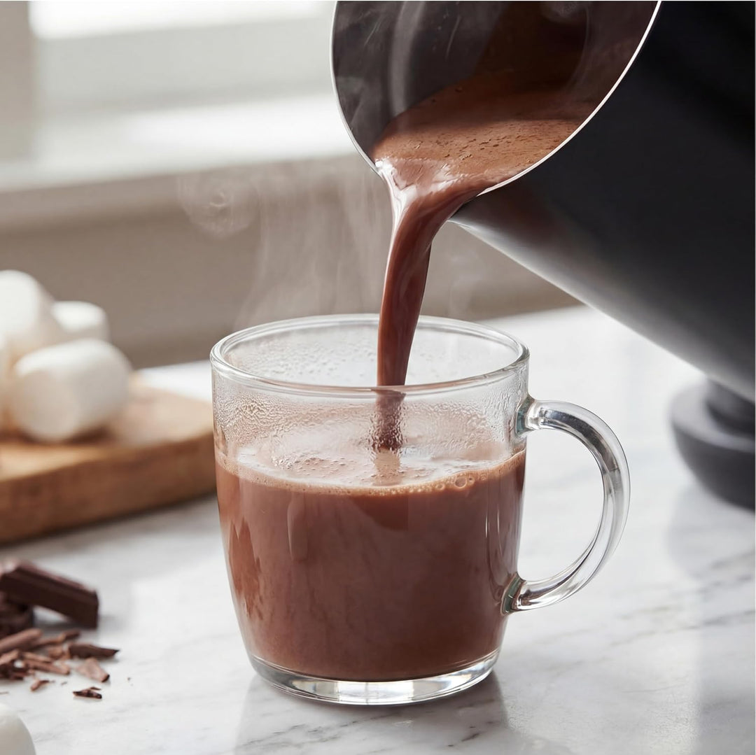 Salter Chocolatier Heissschokoladenbereiter - 4-in-1 Automatischer Milchaufschäumer, heisser &amp; kalte