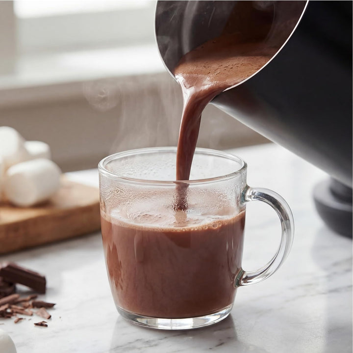 Salter Chocolatier Heissschokoladenbereiter - 4-in-1 Automatischer Milchaufschäumer, heisser &amp; kalte