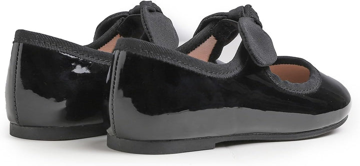 Feversole Girls Cute Dress, Mädchen süsses Kleid Mary Jane Schuhe weiche Party Urlaub Ballerinas 29