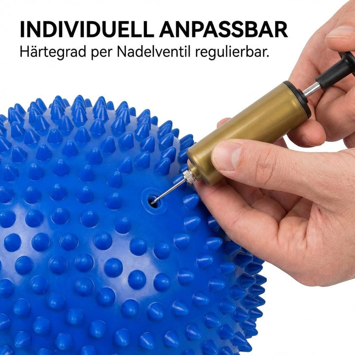 Balance Igel, 2er Set blau, blau