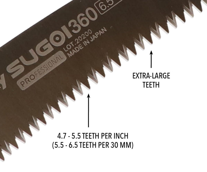 Silky-Ersatzblatt Sugoi 360-6,5 Ersatzblatt 360mm, Ersatzblatt 360mm