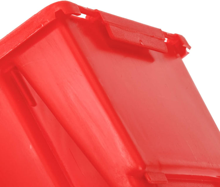 Stapelboxen Set – 10x Stapelbox für Werkzeugwand 115 x 75 x 118 mm – Sichtbox Stapelkasten Stapelbox