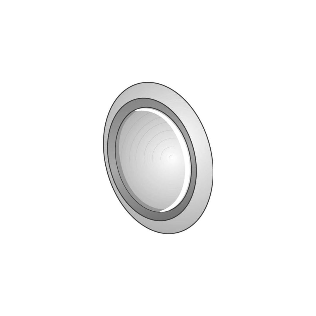 Kunststoff-Tellerventil weiss HELIOS L-KTV 100