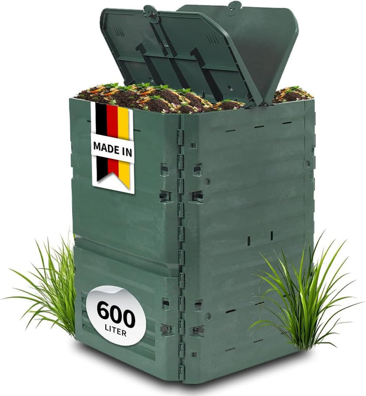 GARANTIA Thermo King Komposter 600 L Grün Schnellkomposter