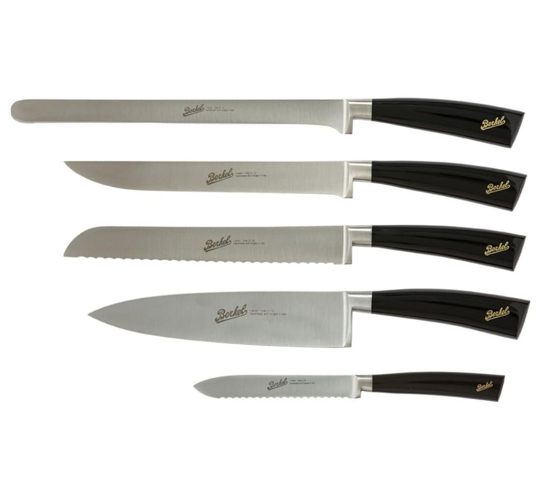 Berkel Elegance Set mit 5 chef-Messern Schwarz