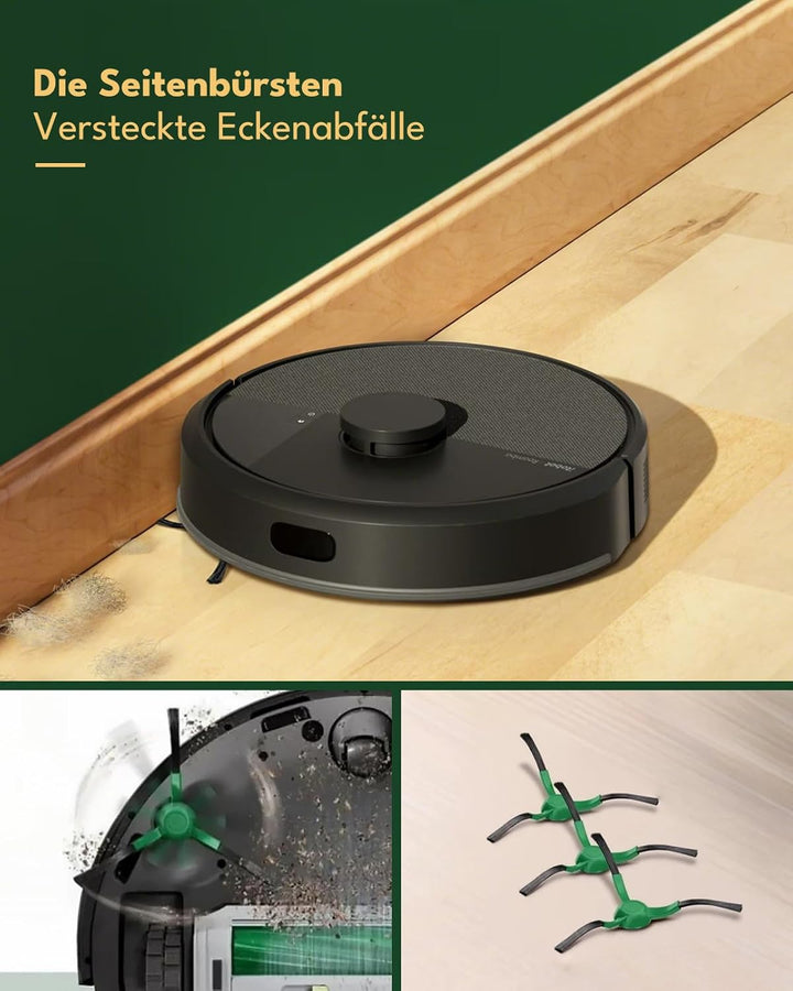 21 Stück Zubehörsets für iRobot Roomba Plus 405/505 Combo Robot Staubsauger: 1 Hauptbürste, 4 Seiten