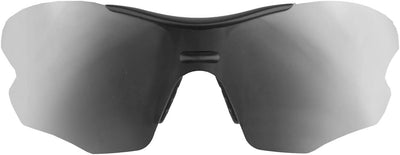 Mighty Unisex – Erwachsene Rayon G4 Pro Fahrrad-und Sportbrille, Sonnenbrille, Mattschwarz