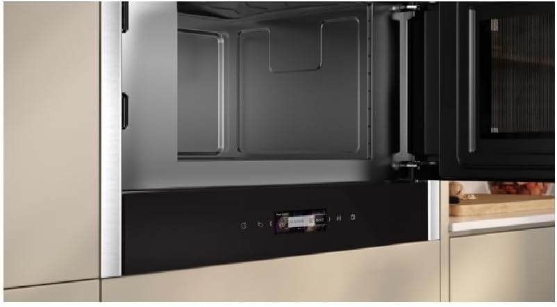 NEFF NR4WR21N1, N70, Einbau-Mikrowelle, Integrierbare Mikrowelle ohne Grill 40 x 60cm, Full Touch TF