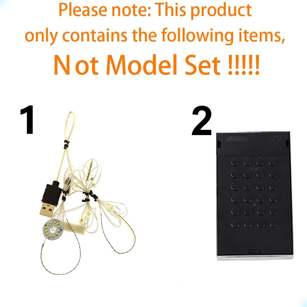 GEAMENT LED Licht-Set Kompatibel mit Lego ONE Piece Das Piratenschiff Flying Lamb 75639 (The Going M