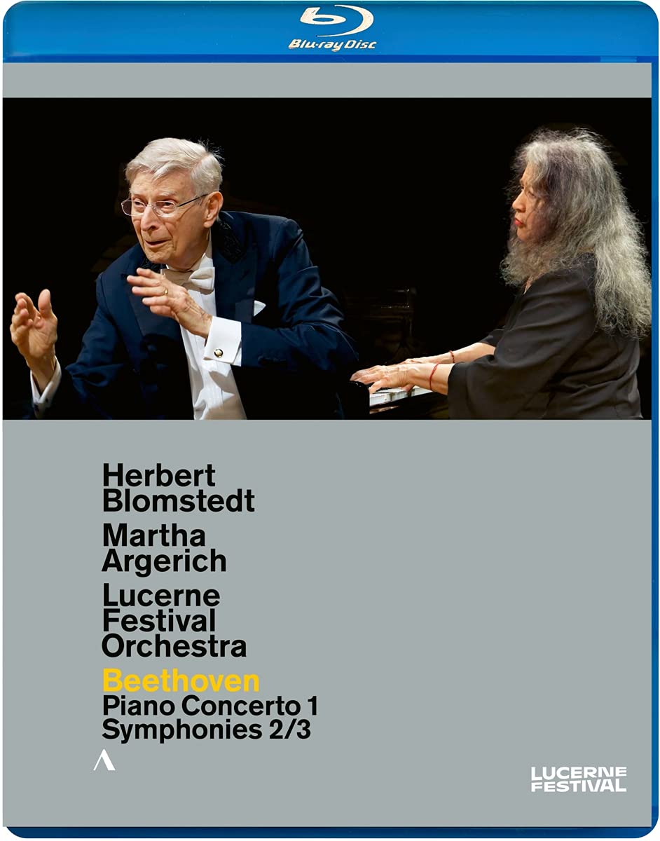 Beethoven: Klavierkonzert Nr.1 [Martha Argerich; Lucerne Festival Orchestra; Herbert Blomstedt; Live