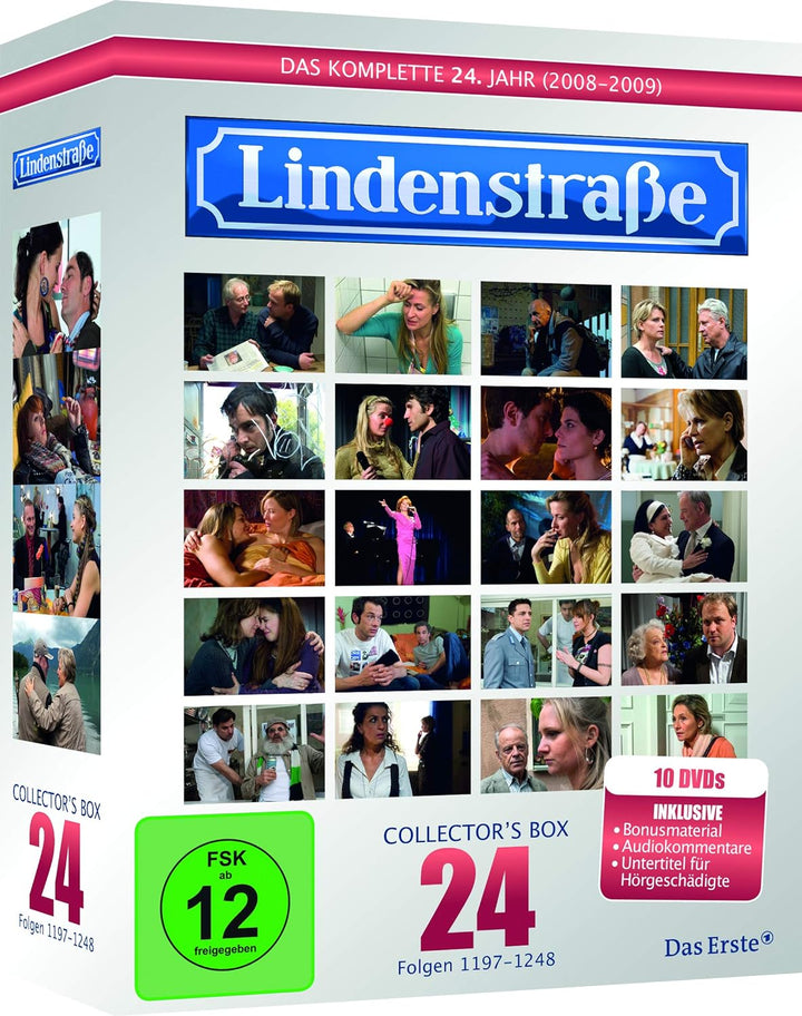 Lindenstrasse - Das komplette 24. Jahr (Collector's Box, 10 DVDs) - Limited Edition mit Interviews m
