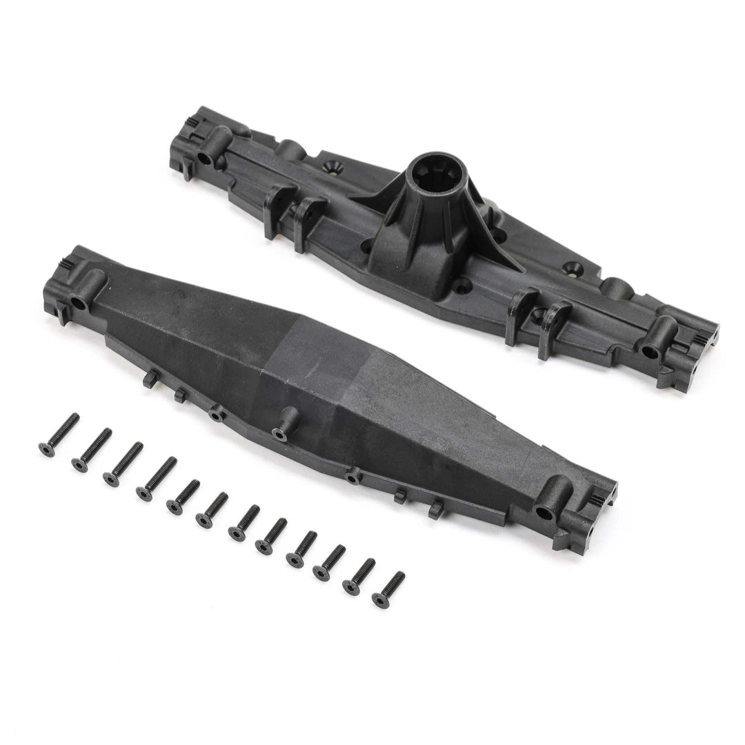 LOSI Axle Housing Set, 1 Piece Rear Half: LMT 2.0