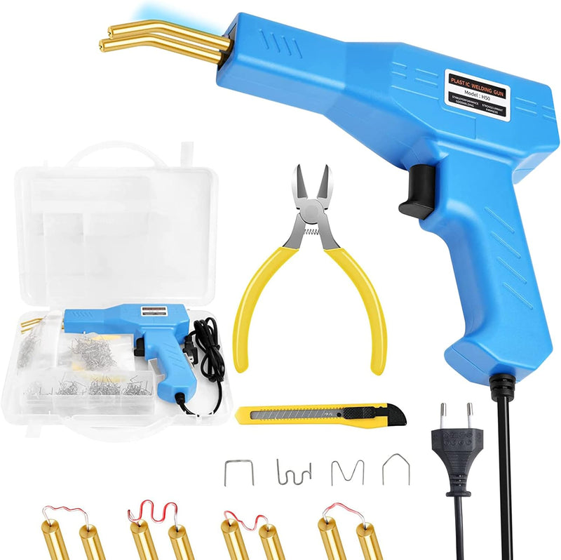 AQTZGOS Kunststoff Schweissgerät Auto Stossstangen Reparatur Set Auto Stossstangen Reparatur Set 50W