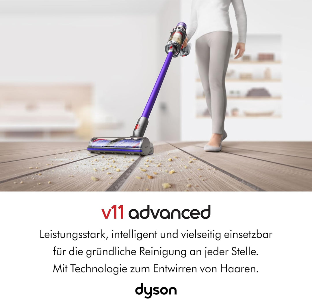 Dyson V11™ Advanced Kabelloser Staubsauger (Nickel/Violett)