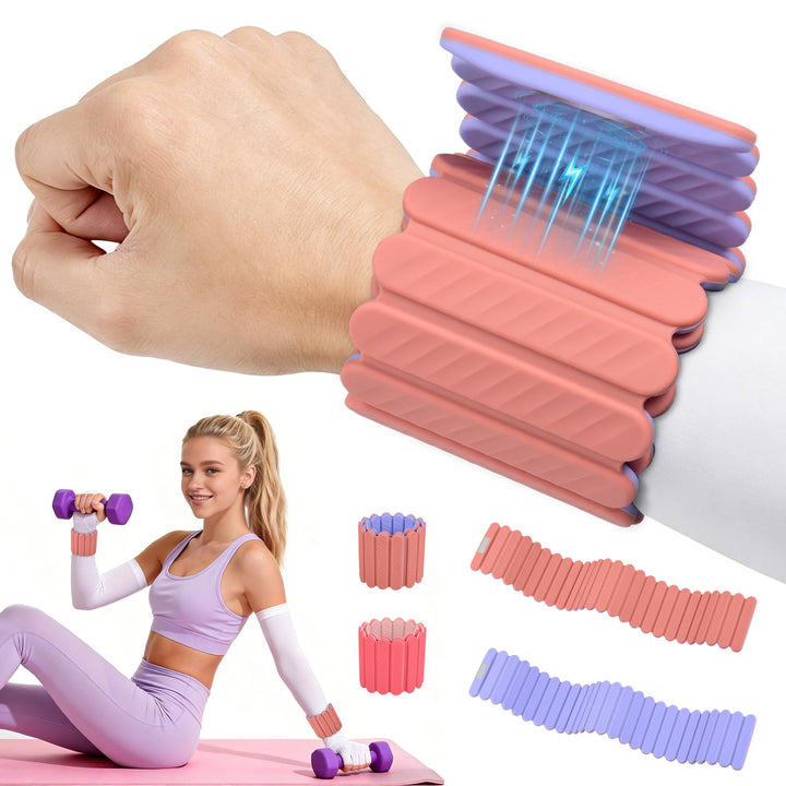 Abahub Magnetische Gewichte Hand Fuss Wrist Ankle Weights Handgelenk Gewichte für Beine und Arme Set