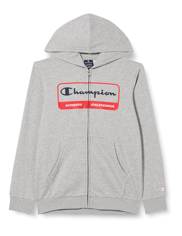Champion Unisex Kinder Legacy Graphic Shop B Ultralight Powerblend Fleece Full Zip Kapuzenpullover 7