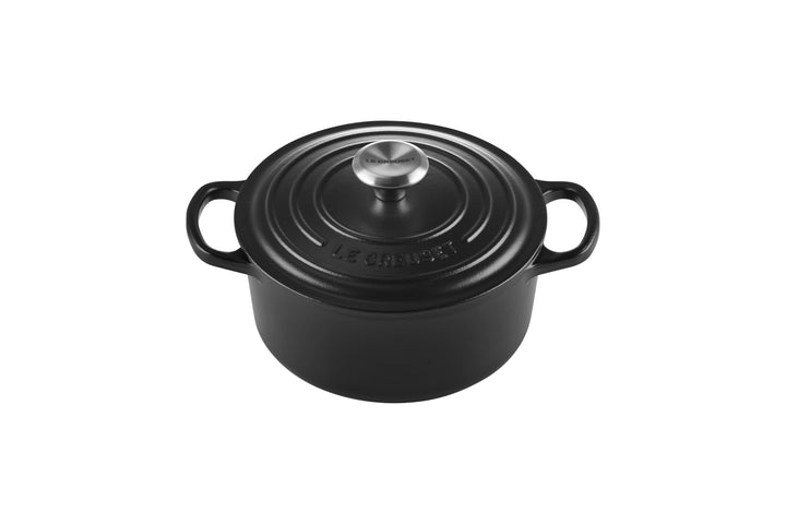 Le Creuset Signature Gusseisen-Bräter mit Deckel, Ø 18 cm, Rund, Für alle Herdarten und Induktion ge