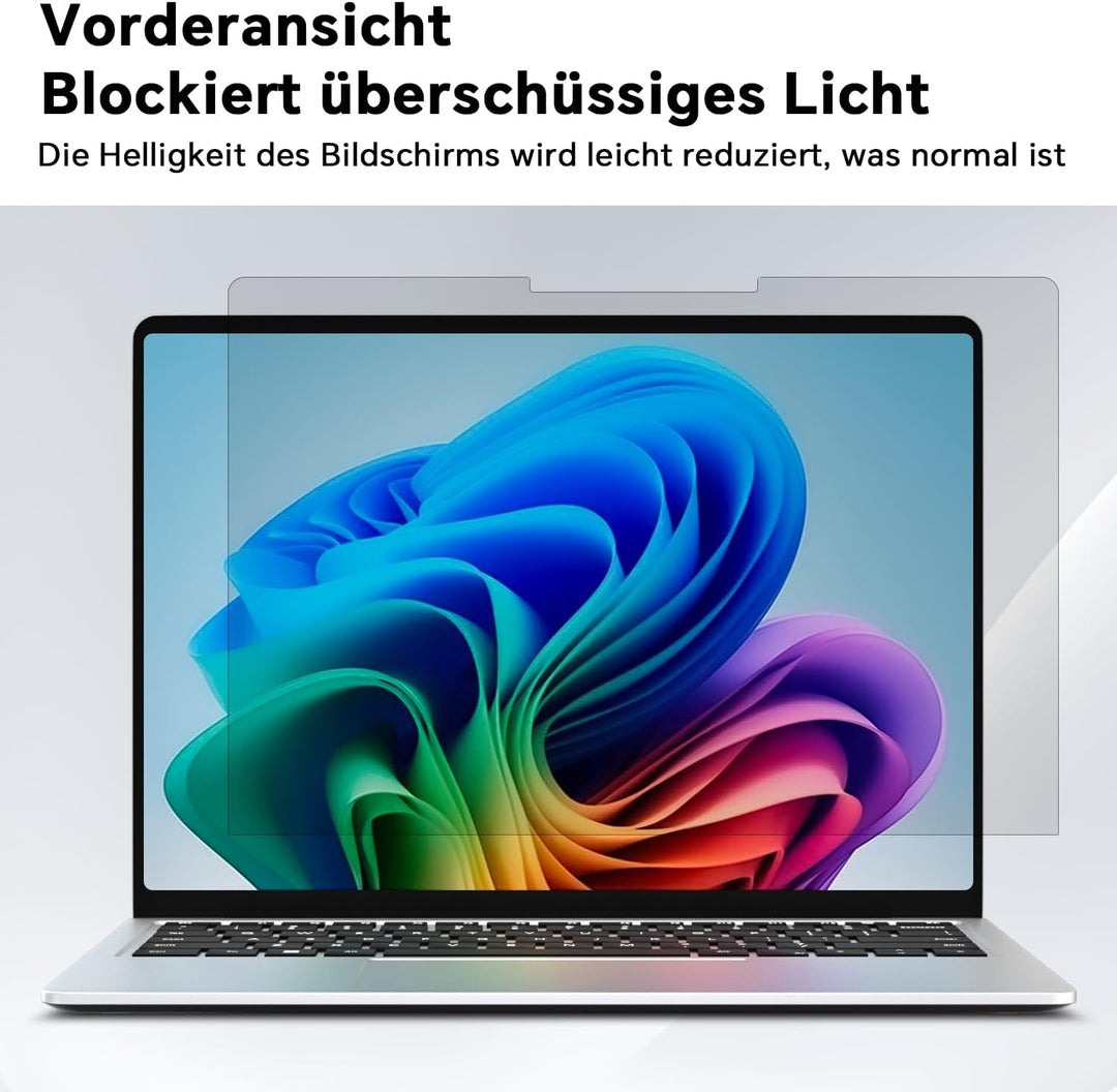 STARY 360° Sichtschutzfolie 13,5 Zoll Microsoft Surface Laptop 1/2/3/4/5, Selbstklebende Blendschutz