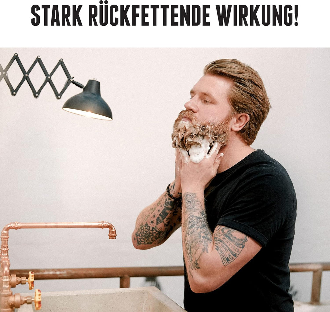 Brooklyn Soap Company Bartpflege Set - Das Vorteilsset für Männer · Bartshampoo & Bartöl mit Gin Ton