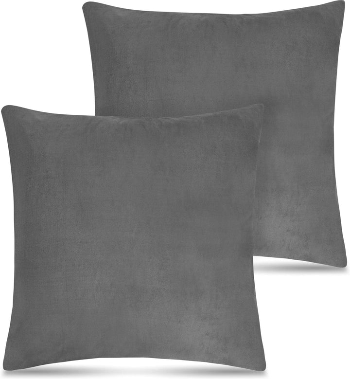 normani Weiche Flanell Dekokissen Kissenbezüge mit und ohne Füllung 45x45 cm Sofkissen Couchkissen W