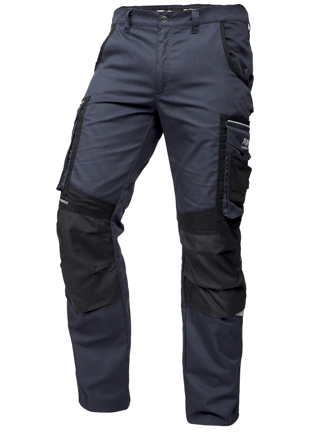 PUMA Workwear Precision X Arbeitshose für Herren - Premium Bundhose mit vielen Taschen und verstärkt