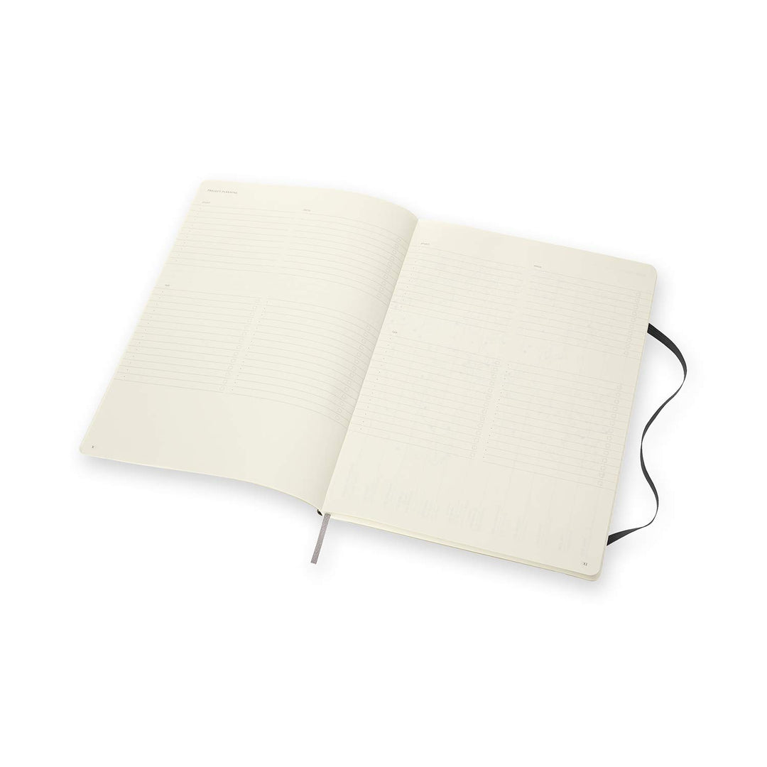 Moleskine - Pro Notebook, Perfektes Notizbuch für die Arbeit - Softcover mit Elastischem Verschluss
