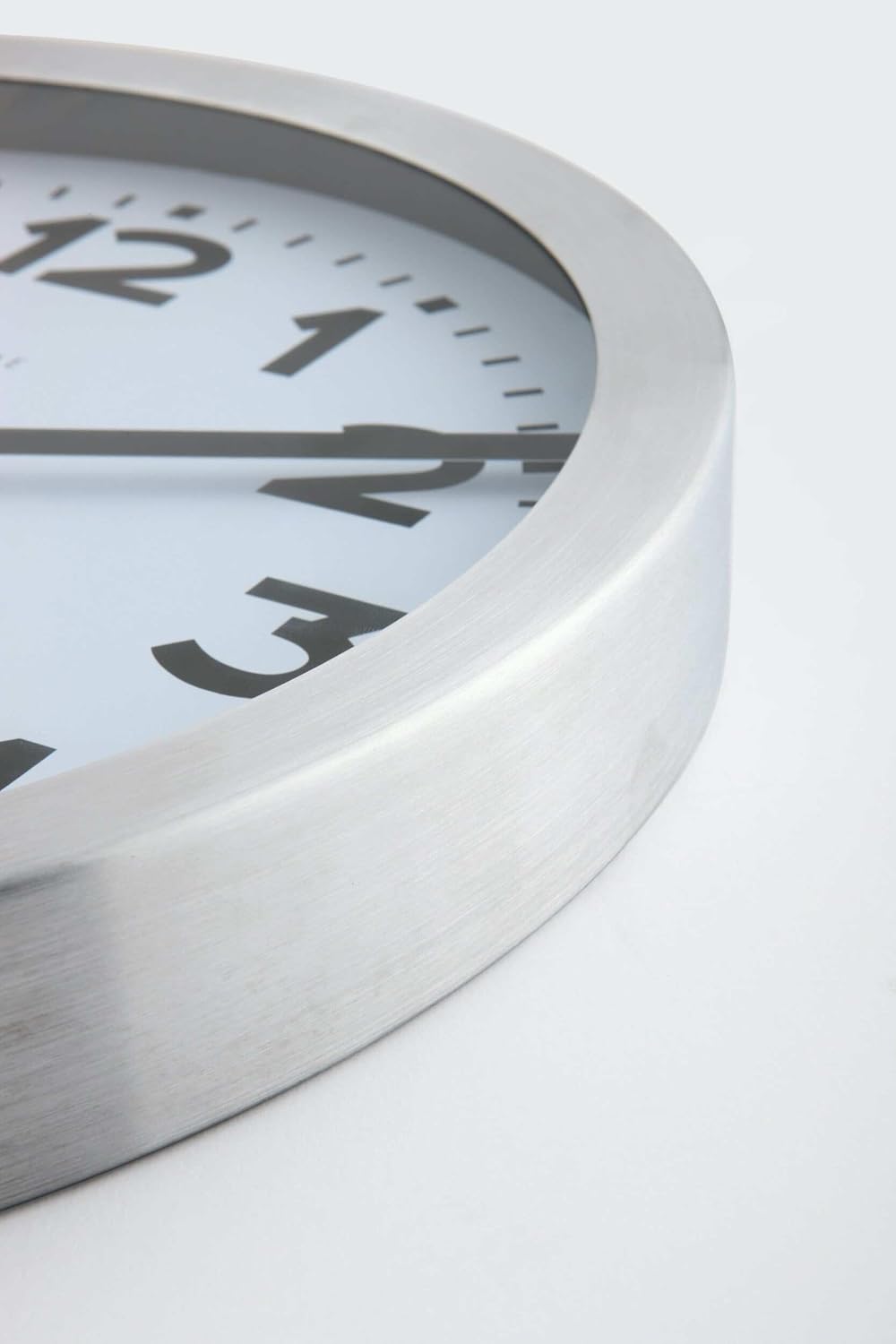 NeXtime Funkuhr Wanduhr Bahnhofsuhr "STATION - RCC", sehr leise, rund, ø 35 cm