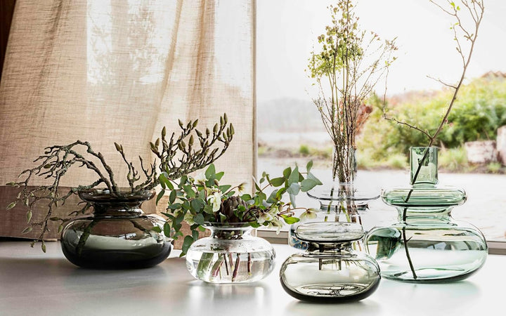Zone Denmark Inu Vase, Durchm. 23 cm, Höhe 25 cm, Moss Green 25 cm Moss Green, 25 cm Moss Green