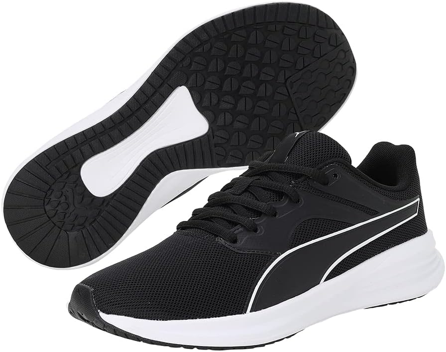 PUMA Unisex Transport Laufschuh 35.5 EU Puma Black Puma White, 35.5 EU Puma Black Puma White