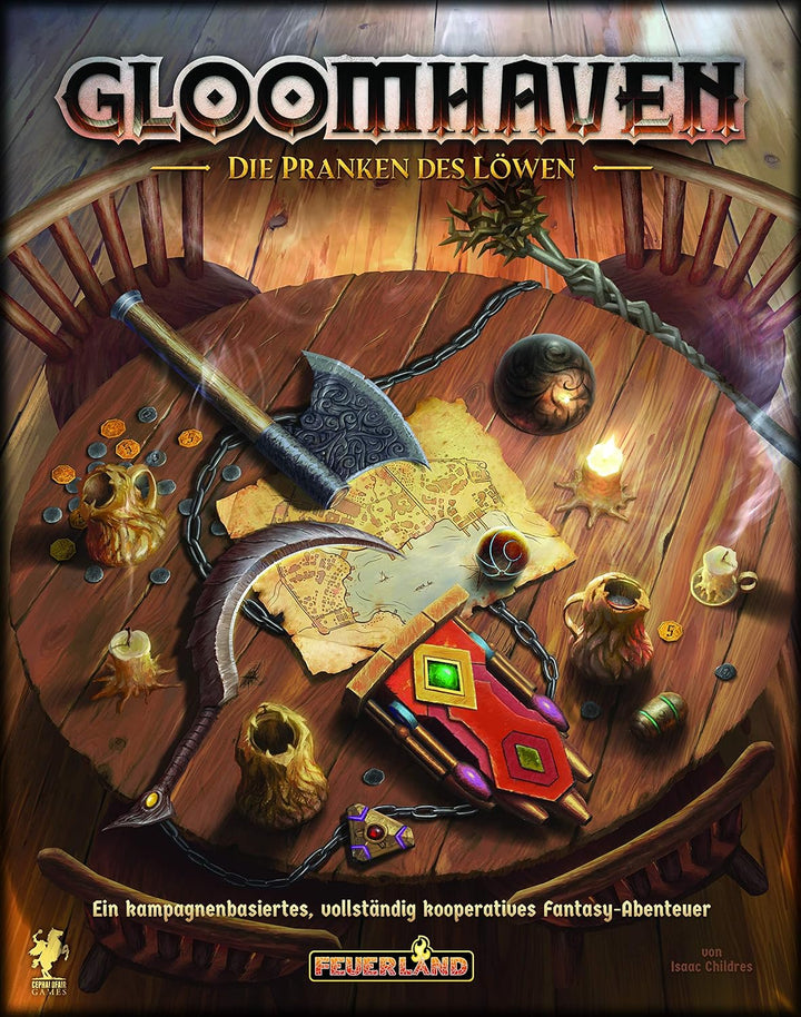 Feuerland Spiele 63577 Gloomhaven - Die Pranken des Löwen, Ab 14 Jahren Single, Single
