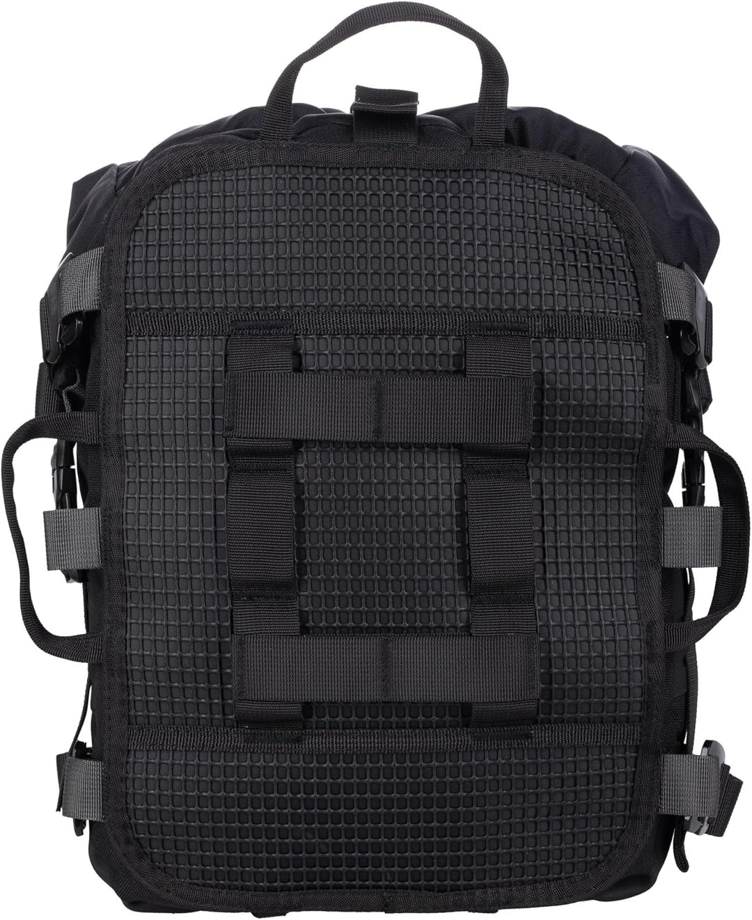 Oxford Atlas T-10 Advanced Tourpack Modulares Motorradgepäck, 10 l, Anthrazit/Schwarz Charcoal/Schwa