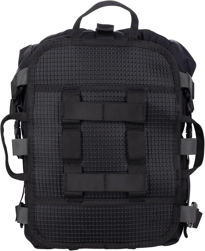 Oxford Atlas T-10 Advanced Tourpack Modulares Motorradgepäck, 10 l, Anthrazit/Schwarz Charcoal/Schwa