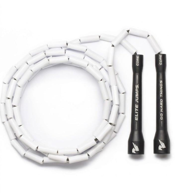 Elite SRS; Do Hard Things, Beaded Jump Rope - Adjustable Jump Ropes for Fitness with Unbreakable Han