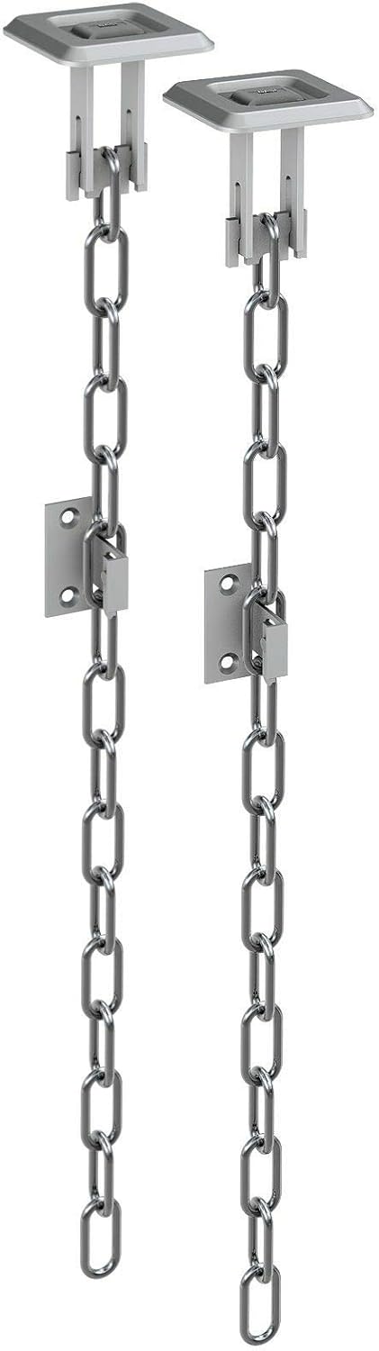 2 x Paar BASI® Gitterrost-Sicherung GS70 Einbruch-Schutz Zusatz-Sicherung für Licht-Schacht Keller-S