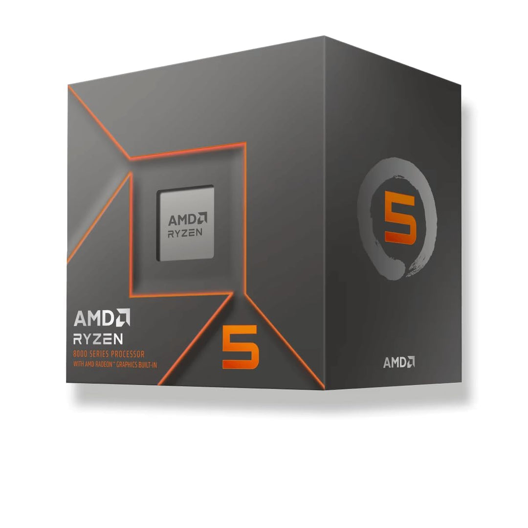 AMD Ryzen 5 8500G Prozessor (intergrierte Radeon Grafik, 6 Kerne/12 Threads, 65W TDP, AM5 Sockel, 22